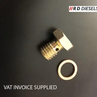 RD Diesels top bleed screw