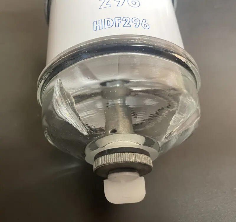 RD Diesels water trap