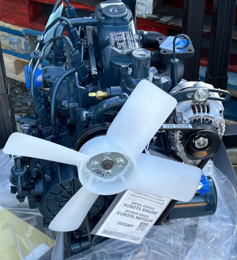 D1305 Radiator KUBOTA D1305 NEW ENGINE FOR SALE D1305-E4B-EU-X4 | RD Diesels