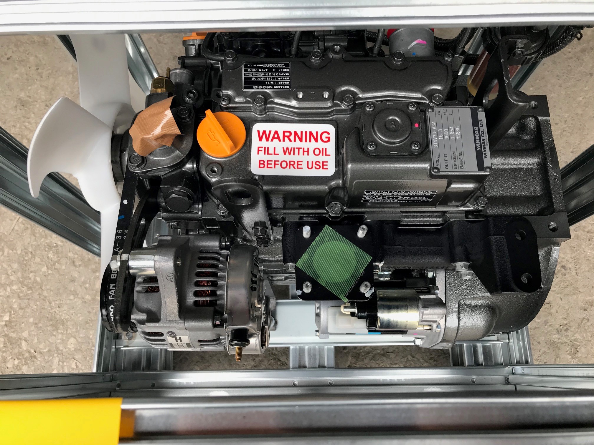 Yanmar 3tnv70 Engine Yanmar Engines RD Diesels
