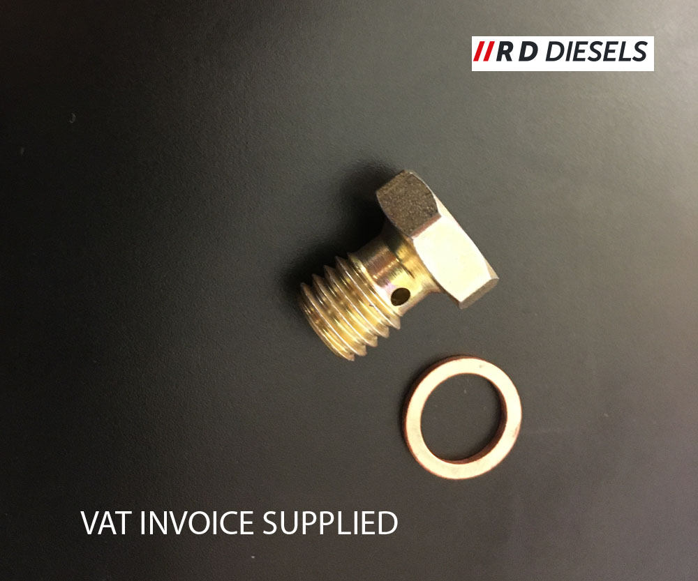 Cav Fuel Filter Top Bleed Screws RD Diesels