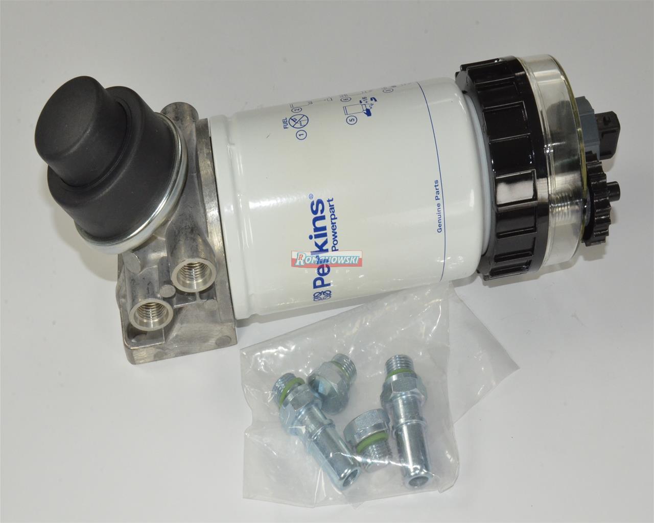 Perkins Tier 3 Fuel Filter and Primer Top RD Diesels