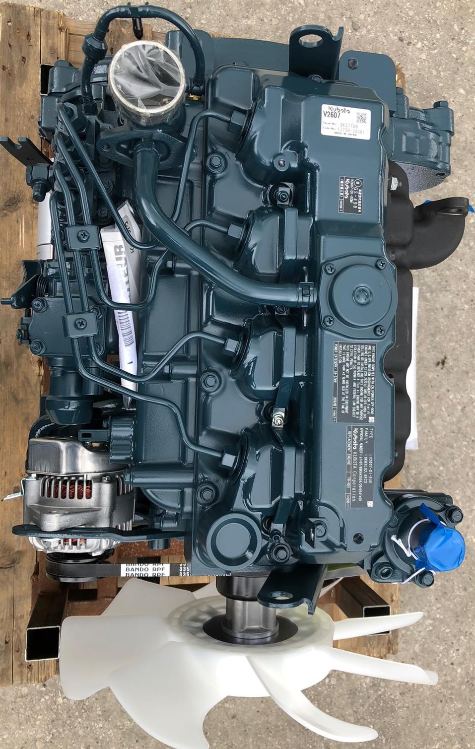 Kubota Kx 057 U55 4 New V2607 Di Engine Rd Diesels