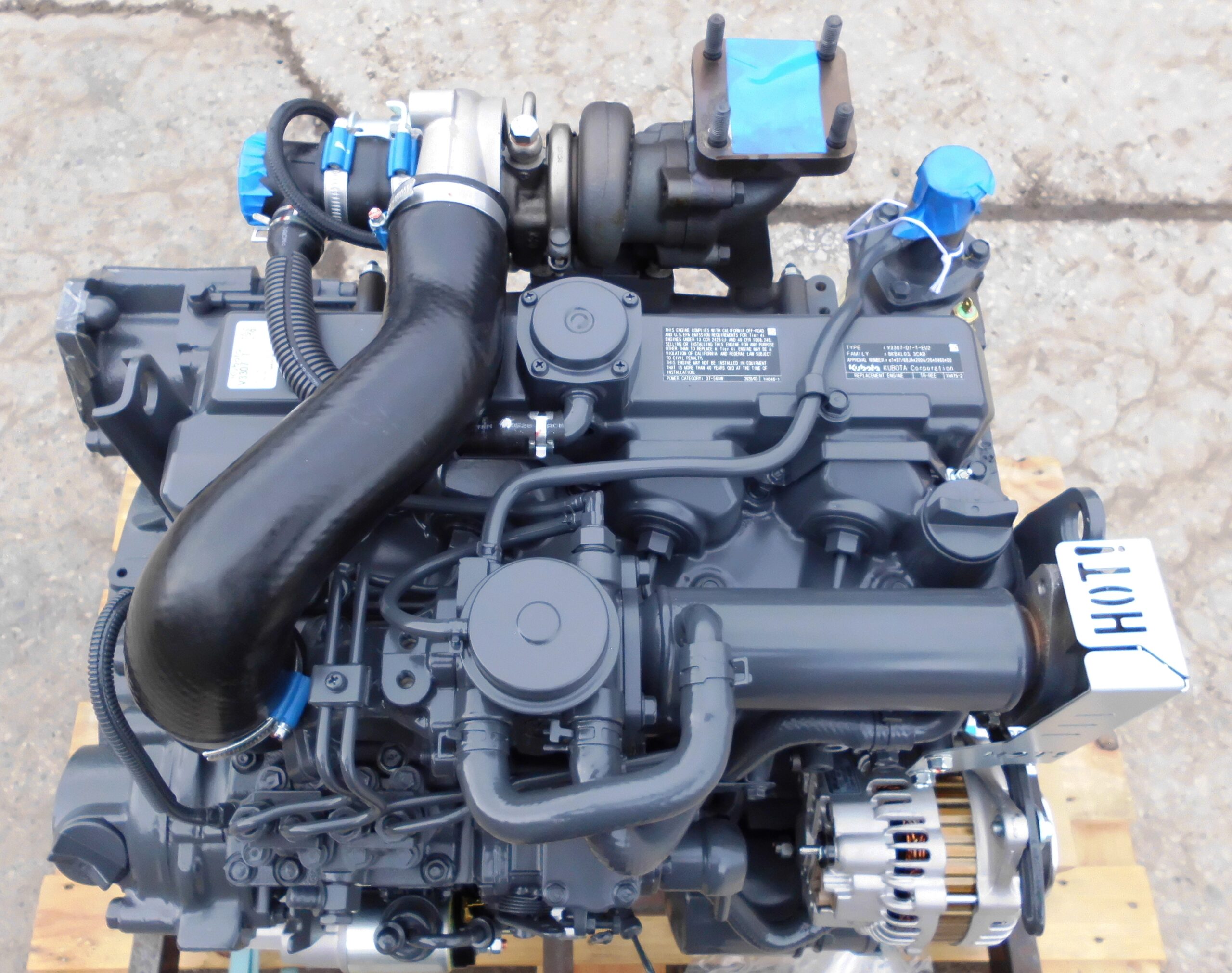 kubota v3307T-DI-E direct injection new engine for sale | RD Diesels