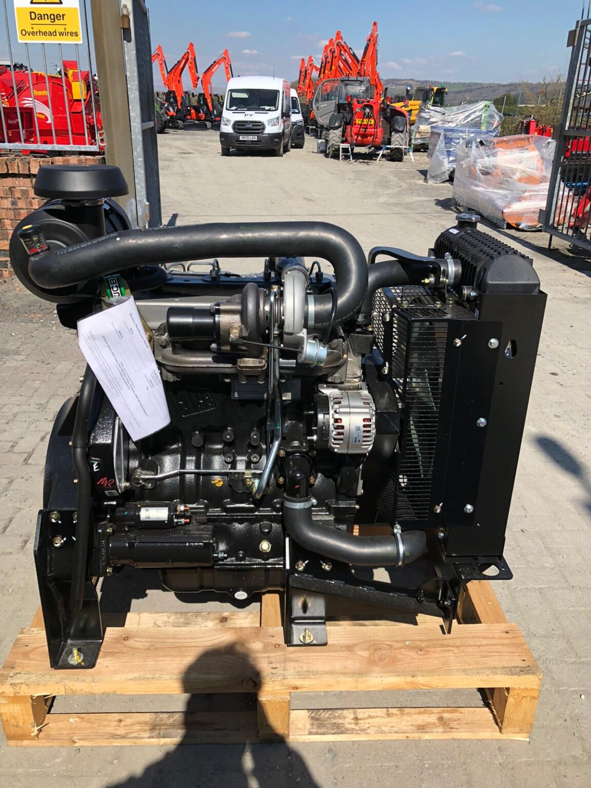 Двигатель jcb 444