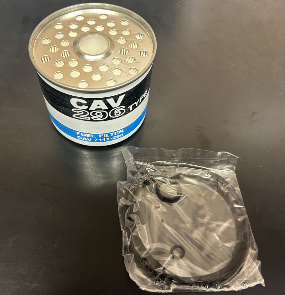 cav296 fuel filter suit most Perkins engines 26561117 | RD Diesels