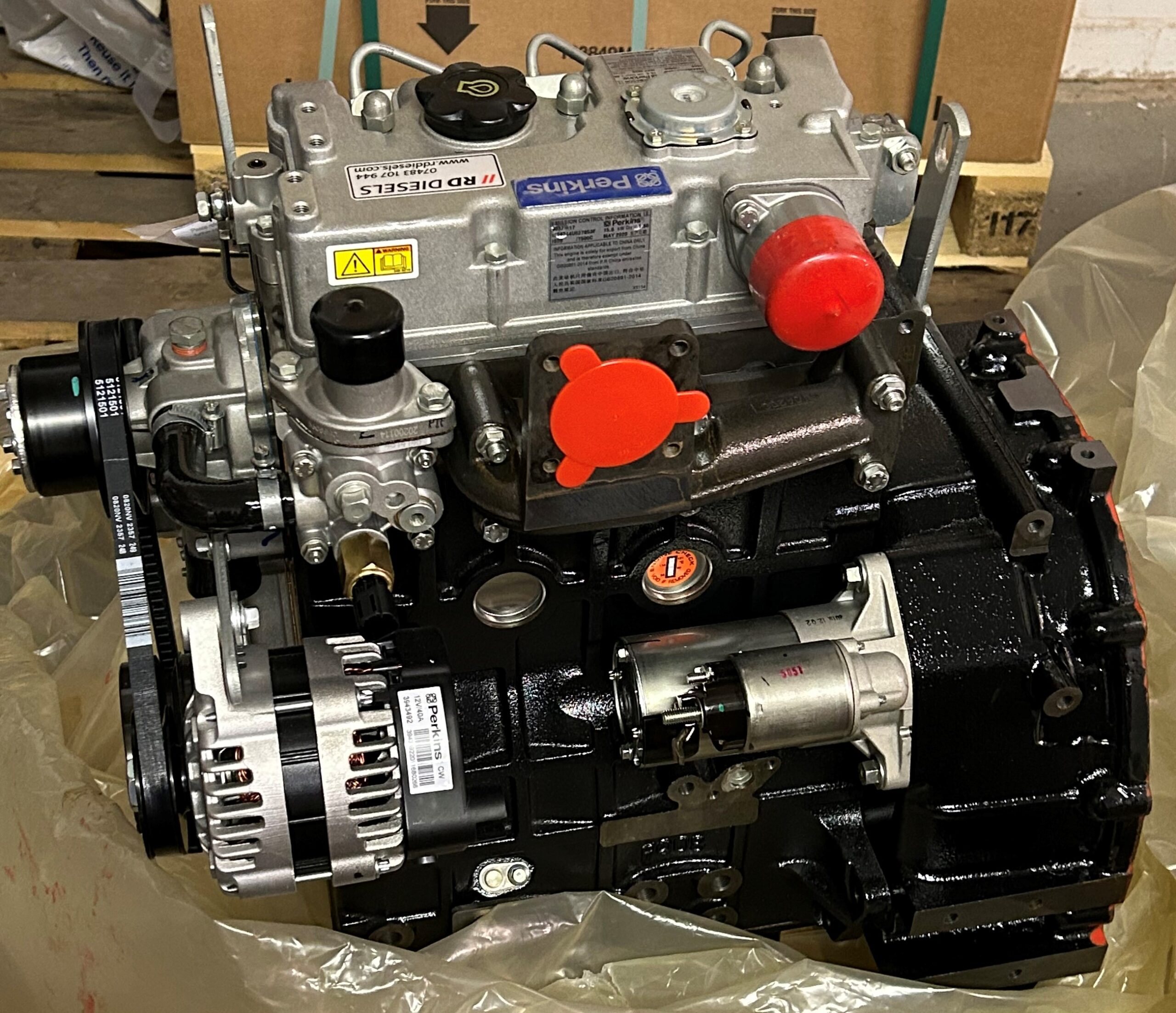 Perkins 403J17 new complete engine variable speed RD Diesels