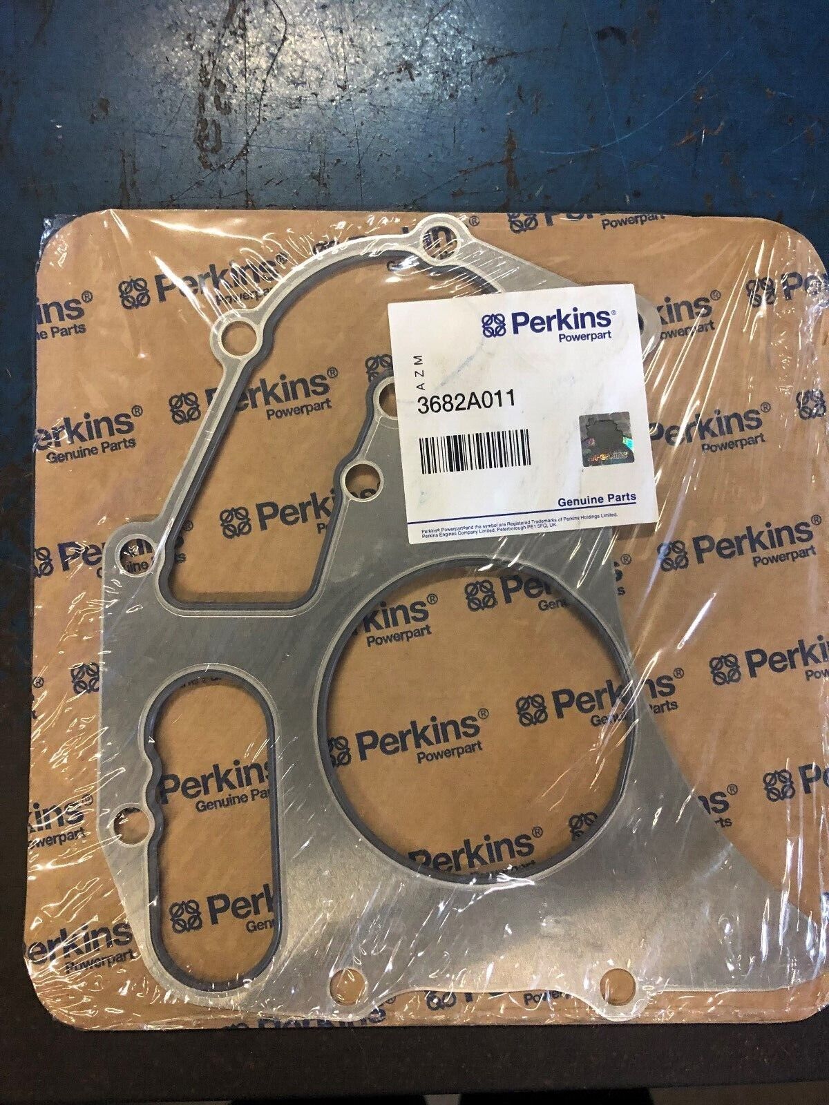 3682A011 Perkins 1100 series water pump gasket genuine RD Diesels