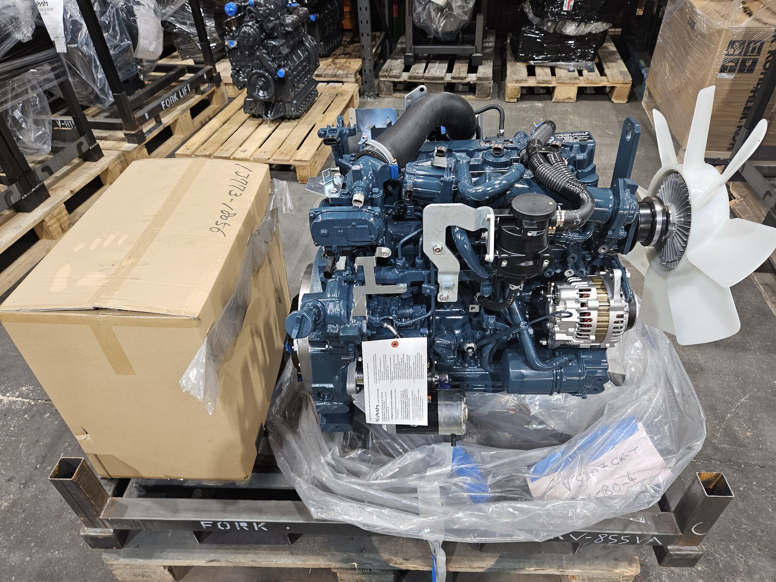 KUBOTA V3307CRT COMPLETE NEW ENGINE SUIT KX0804 ETC RD Diesels