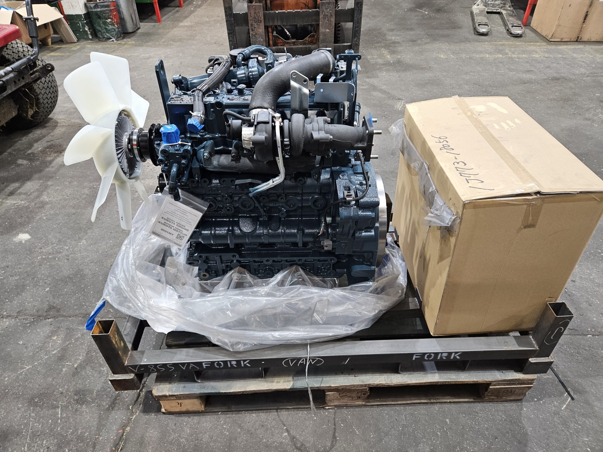 KUBOTA V3307-CR-T COMPLETE NEW ENGINE SUIT KX080-4 ETC | RD Diesels