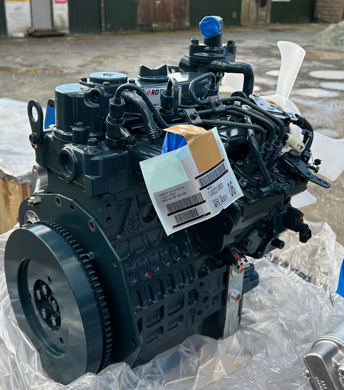 KUBOTA KX0184 KX0194 NEW ENGINE FOR SALE D902E4BH4EUBB 1J022