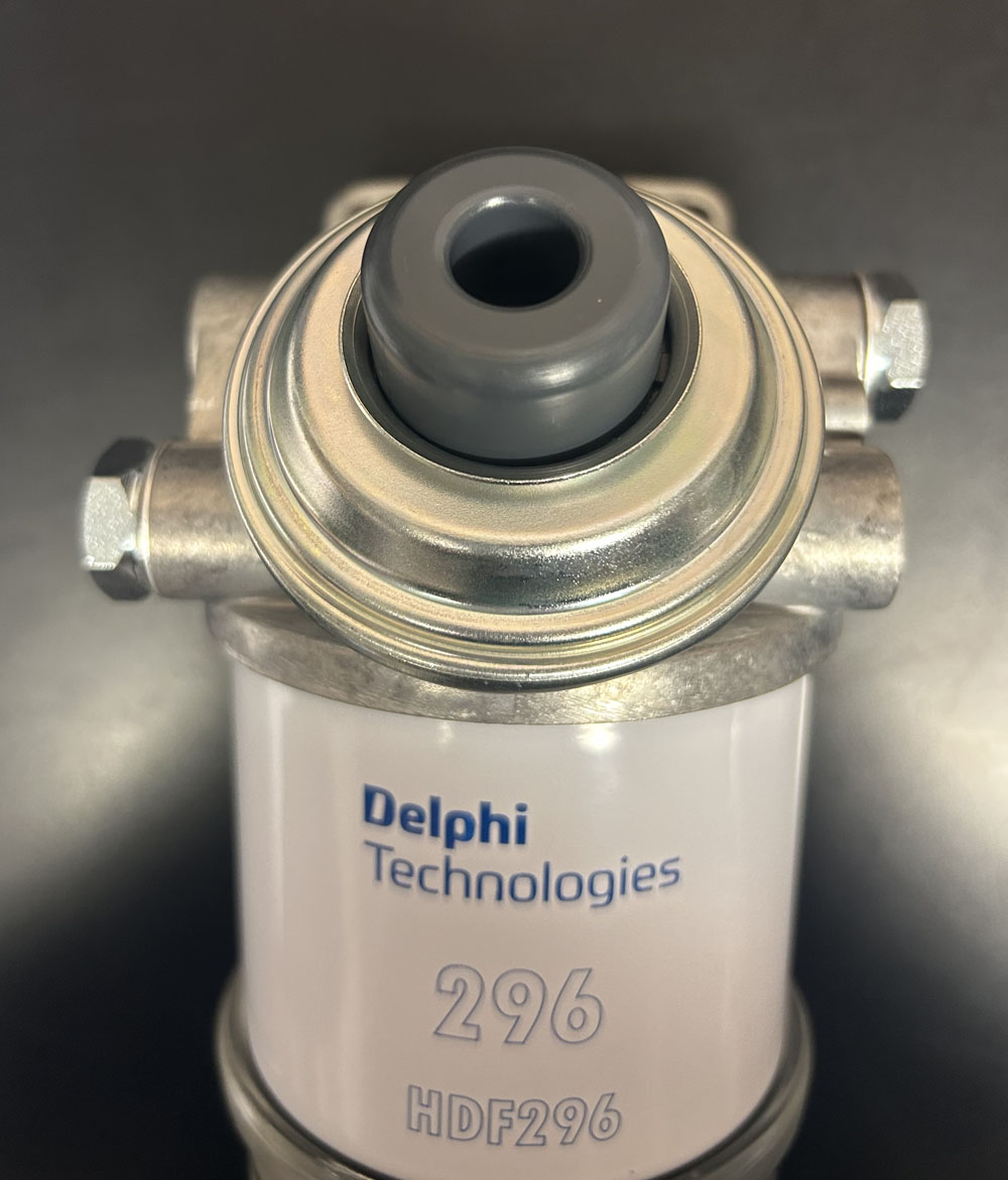 Diesel Cav Fuel Water Trap 8mm Hose Tails RD Diesels