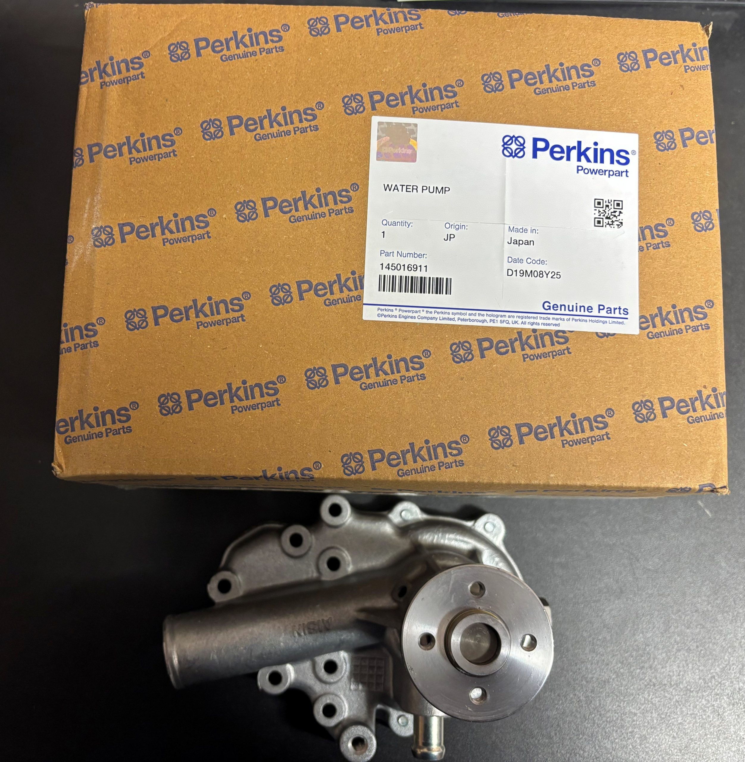 PERKINS SHIBAURA 103.13 WATER PUMP 145016870 145016911 | RD