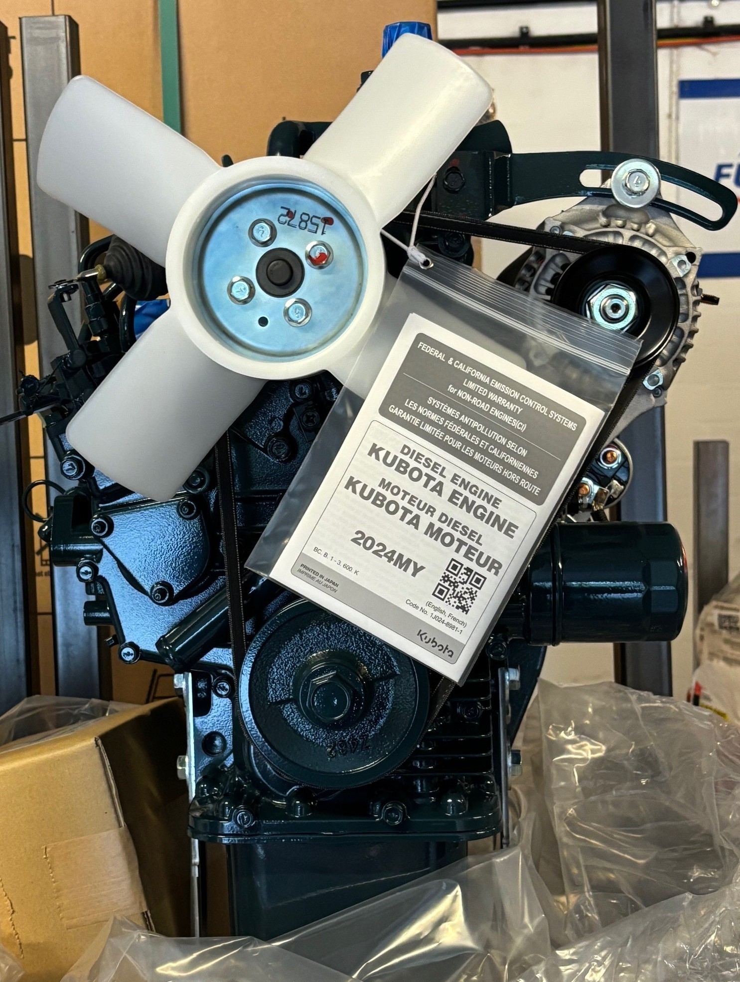 Z602 Kubota z602 new engine for sale 2cyl 1J962-00000 | RD Diesels